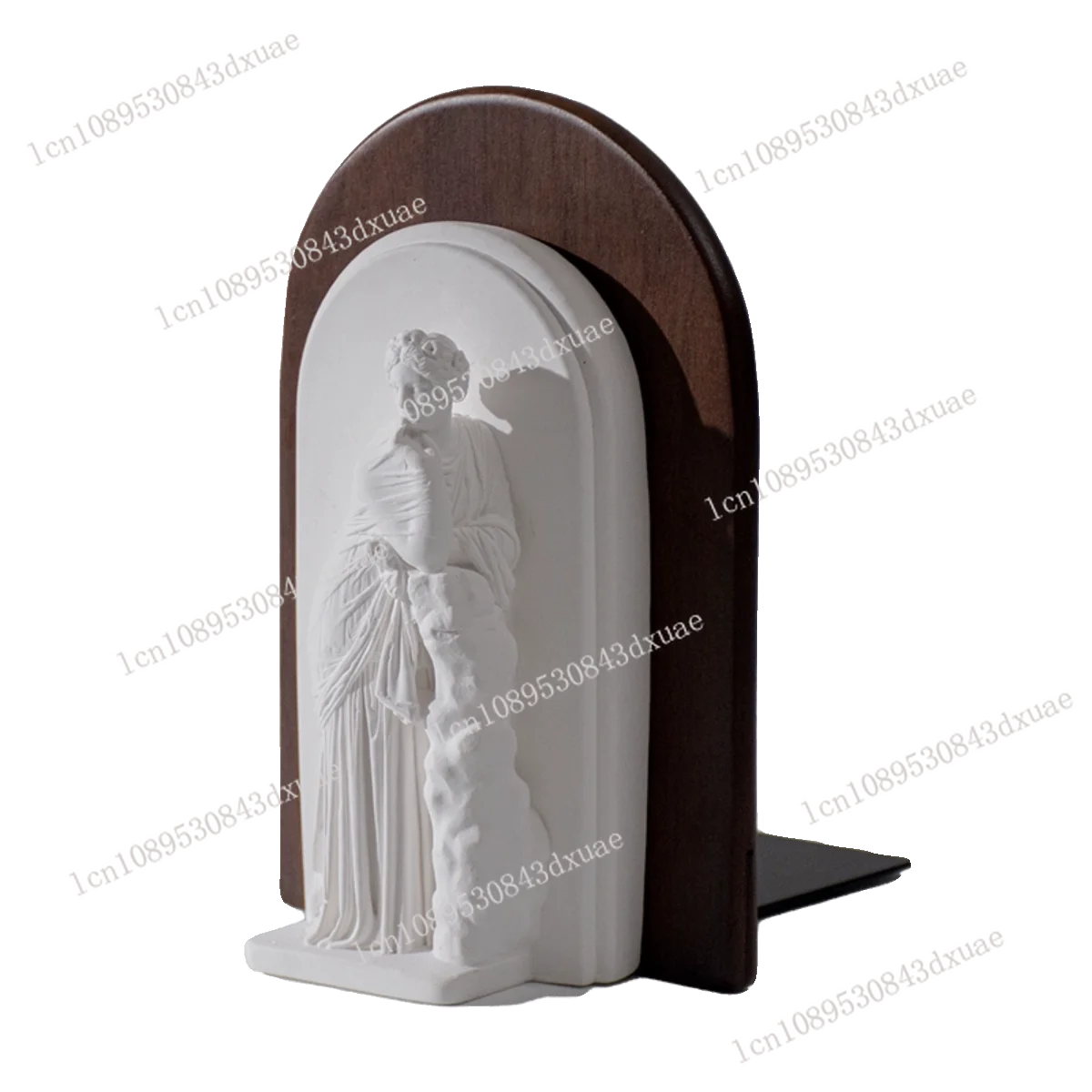 

Подставка для книг из цельного дерева, креативный портретный подставка для книг, французский орнамент, мягкое украшение, спальня, гостиная, крыльцо, книжный шкаф, рабочий стол