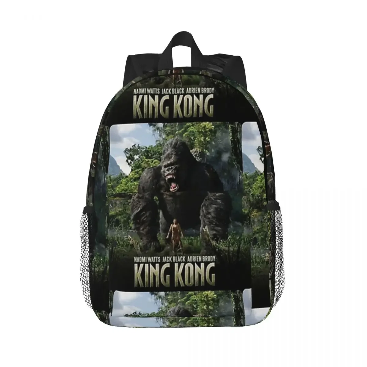 Sacs à dos King Kong pour garçons et filles, cartable décontracté pour étudiants, sac à dos pour ordinateur portable, sac initié, grande capacité