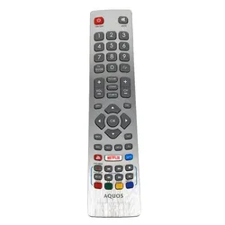 New Replacement TV Remote SHWRMC0115 For Sharp Aquos Smart LED TV IR Controle with Netflix Youtube 3D Button Fernbedienung