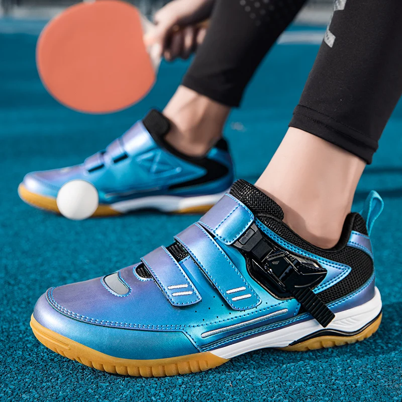 Sapatos de Treinamento Anti-Escorregadio Profissional para Homens e Mulheres, Tênis Unisex, Calçado de Tênis, Ginásio, Badminton, Voleibol, Mesa, P21