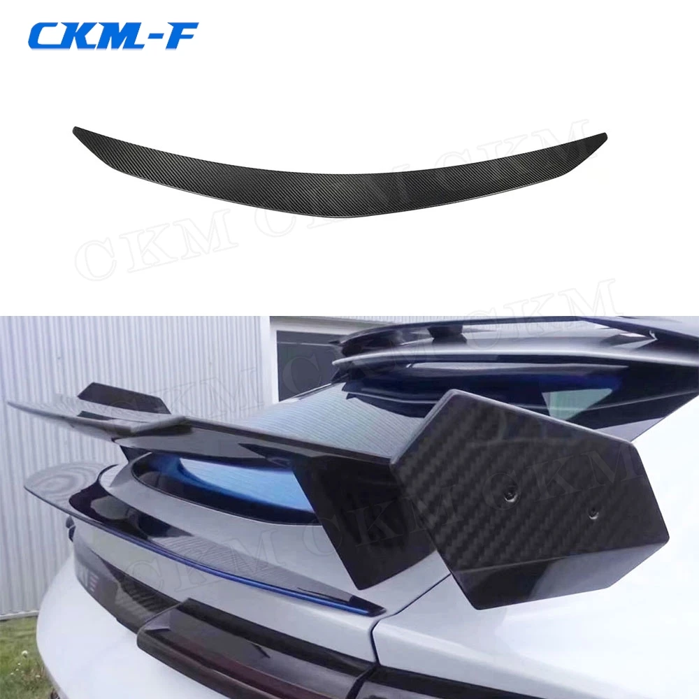 

Dry Carbon Fiber Accessories Rear Trunk Lip Spoiler For Lamborghini Urus Car Rear Boot Wing Spoiler Body Kits