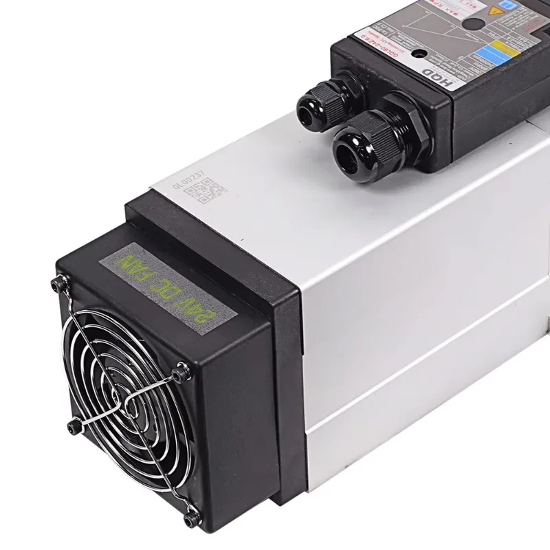 Motor Spindle ATC Pengganti Alat Otomatis Pendingin Udara 6Kw ISO30 untuk Mesin Pemotong Kayu CNC GDL60-24Z/6.0