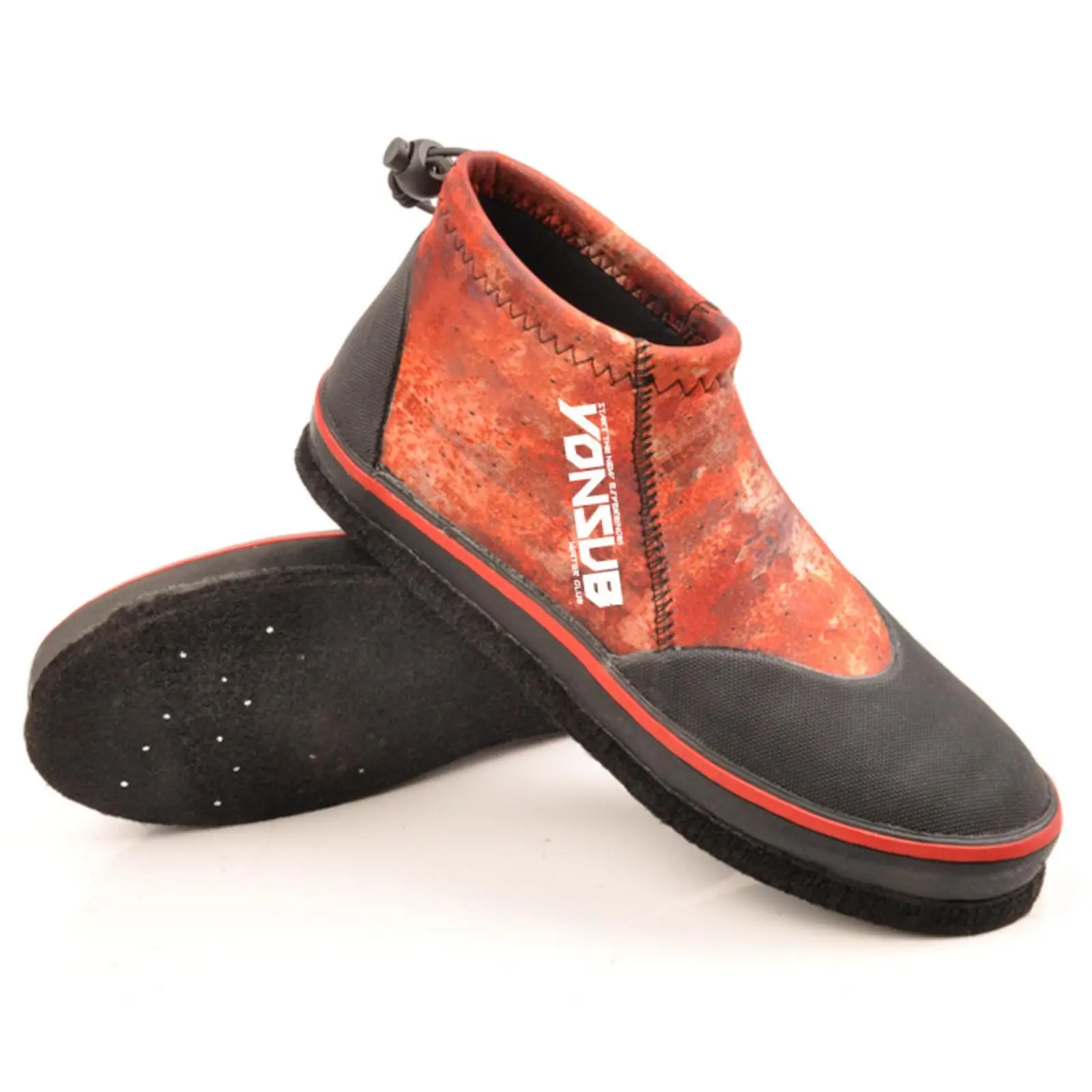 Fishing Footwear Felt Sole Slip on Boots for Men Women Rock Fishing Shoes Neoprene Wading Boots for Wet Slippery Shore