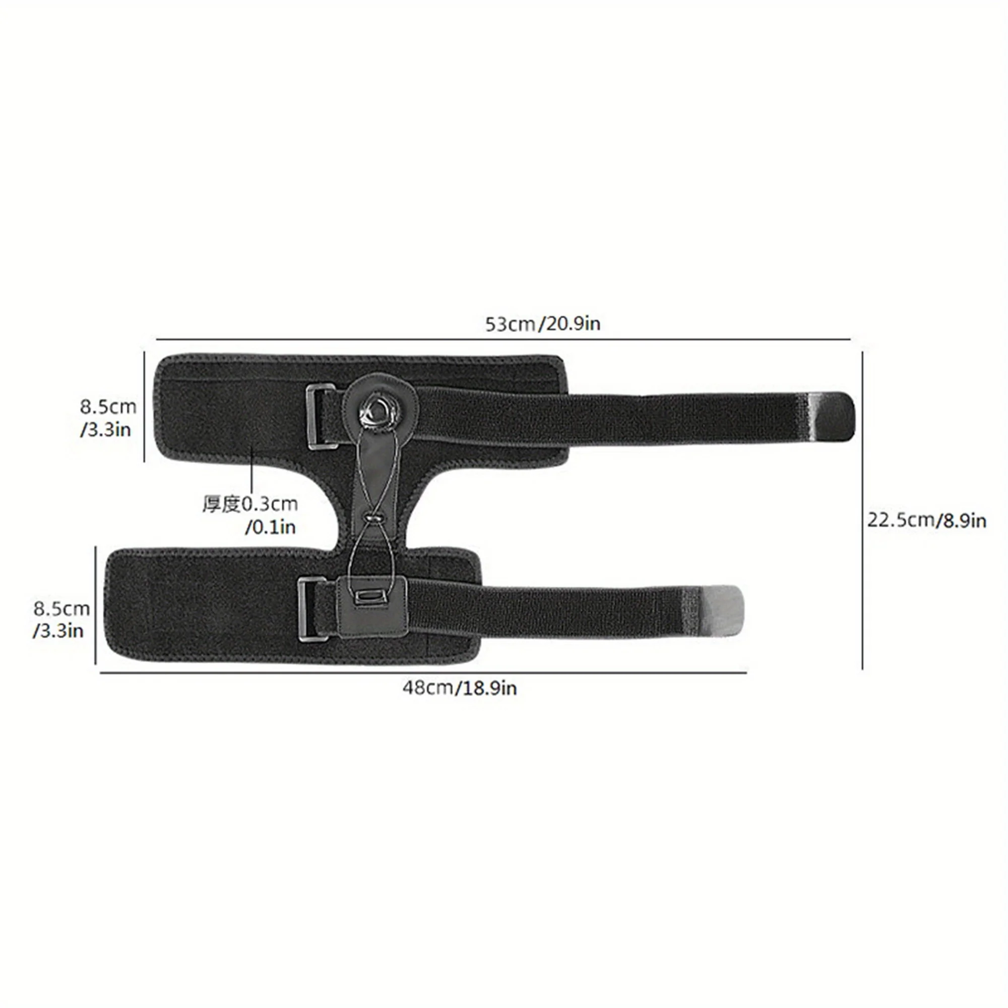 Foot Drop Stabilizer Brace Rotary Plantar Fasciitis Night Splint Adjustable Foot Drop Orthotic Brace Achilles Tendonitis