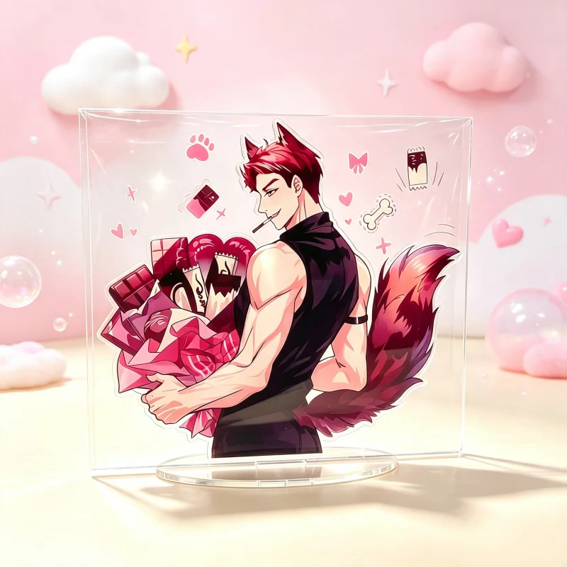 Love and Deepspace Valko Acrylic Stand, Hot Game Character,Cute Fan Collectible Merch, Ideal Birthday Gift Desktop Decor