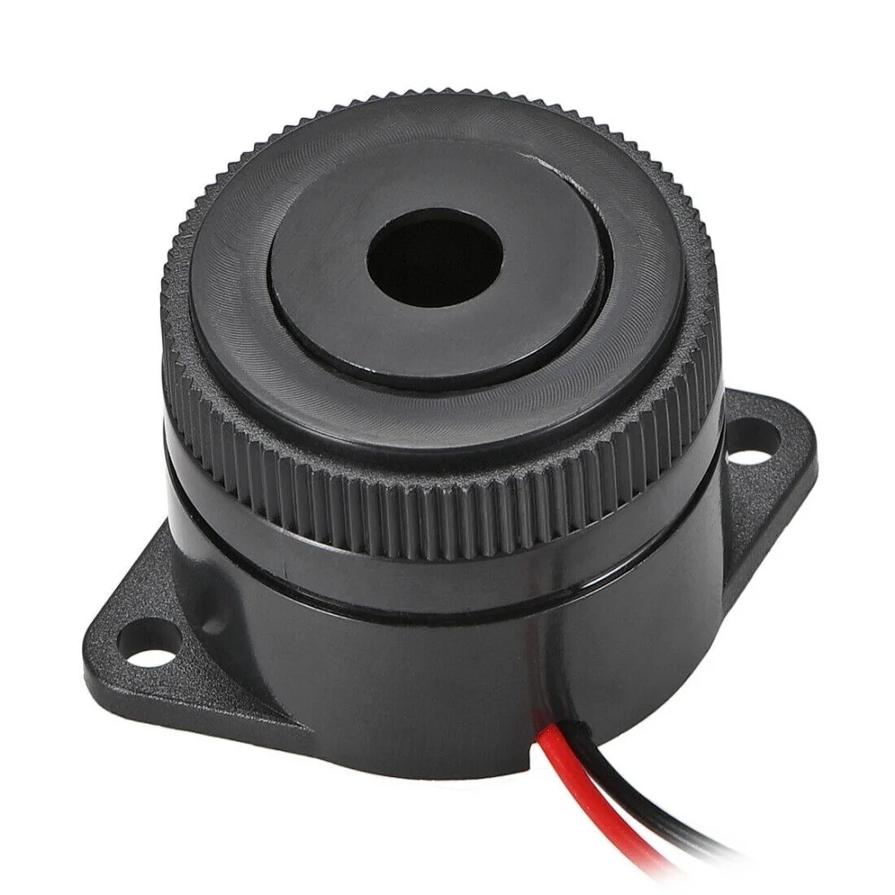Electronic Active Buzzer DC 12V Active Electronic Buzzer Alarm Sounder Continuous 90dB Beep Speaker