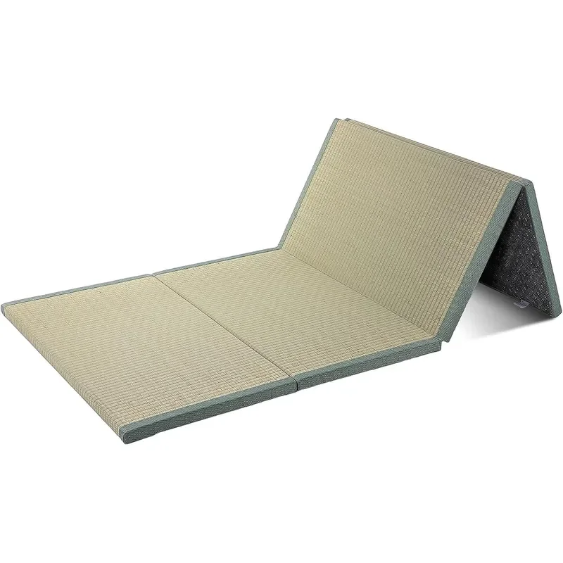 Japanese Tatami Mat Tatami Rug Foldable Mattress Roll up Rug Japanese Floor Mattress Floor Sleeping Japanese Futon Mattress