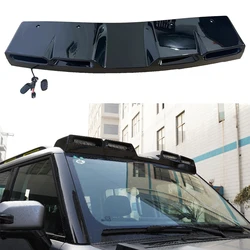For Chery Jetour Traveler T2 2023 -2026 Roof Spoiler Spotlight Led Off Road Auxiliary Searchlights Car Tuning Accessories Parts