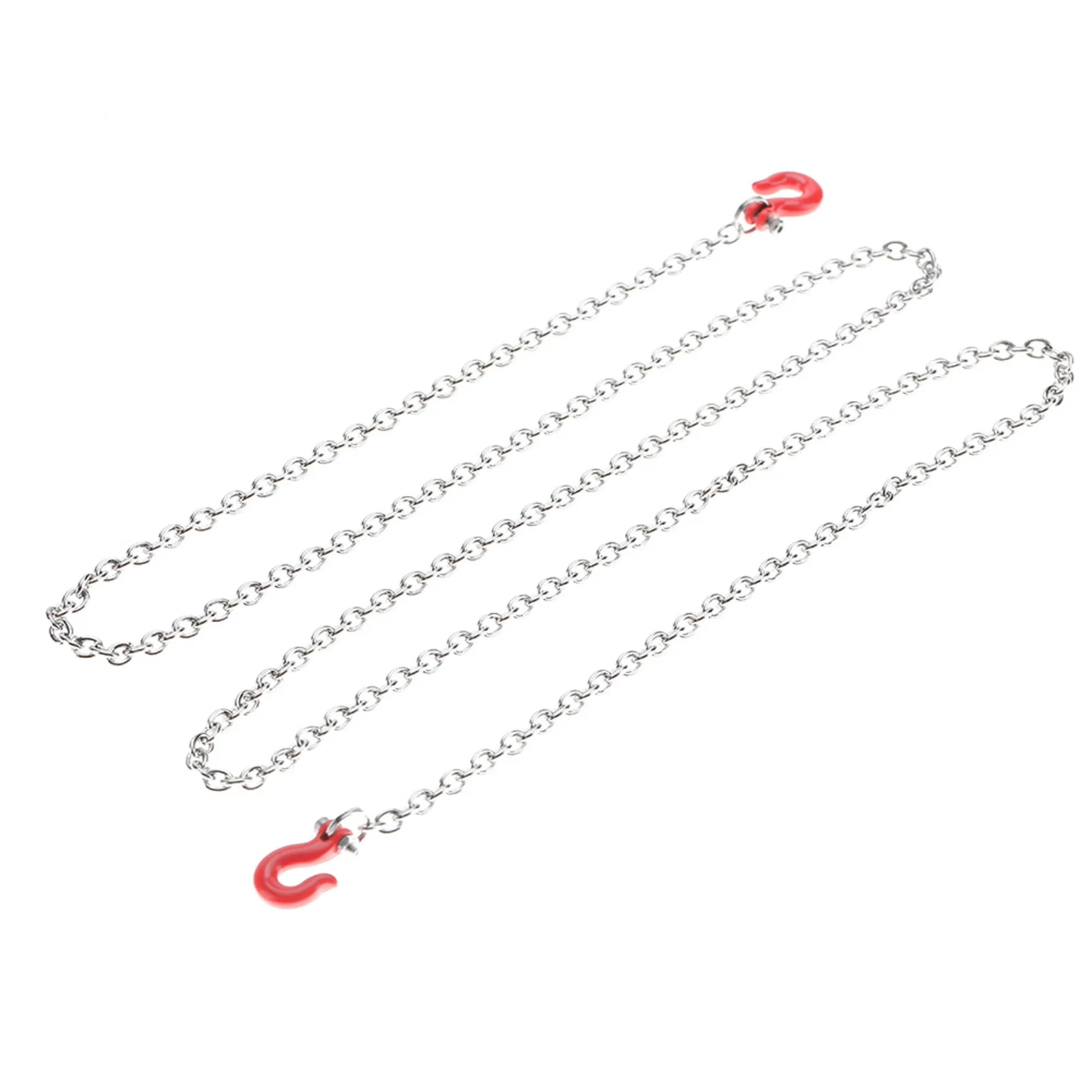 RC牽引フックチェーン U字型レスキュー牽引フックトレーラーチェーン組み立て部品 RCクライミングクローラーカー用