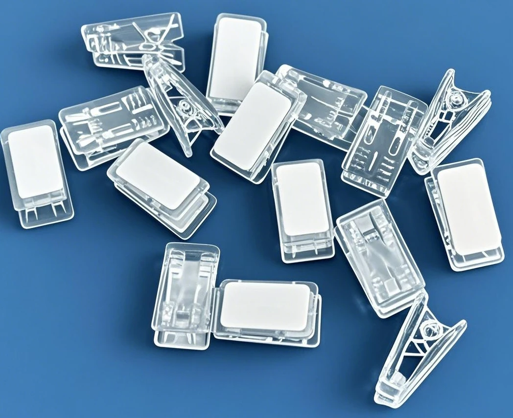 50 قطعة من المشابك ذاتية اللصق شديدة التحمل لتخزين الصور المعلقة على الحائط، محمولة زنبركية محملة لعرض المكتب المنزلي #1