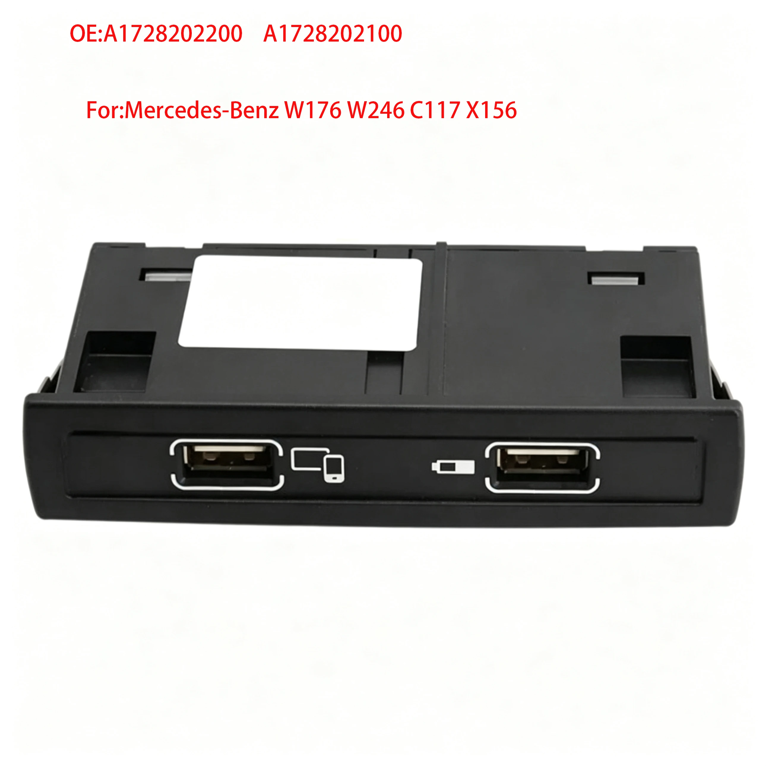 Console USB Connection Unit Multimedia USB Socket 1728202200 1728202100 For Mercedes-Benz W176 W246 CLA CLS GLA GLE GLS C117 X15