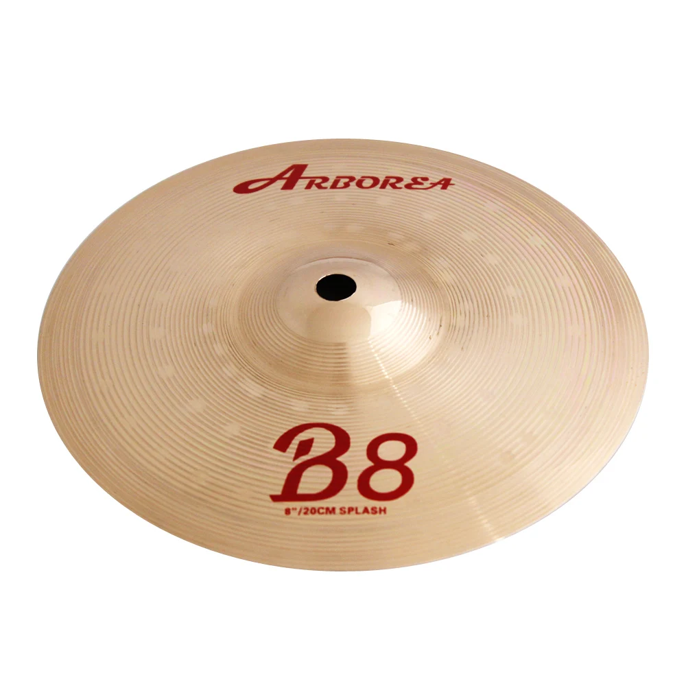 

Arborea B8 red label high quality handmade cymbal set, 14HH"+16"CR+20"RD+BOX+BAG, handmade traditional cymbal.