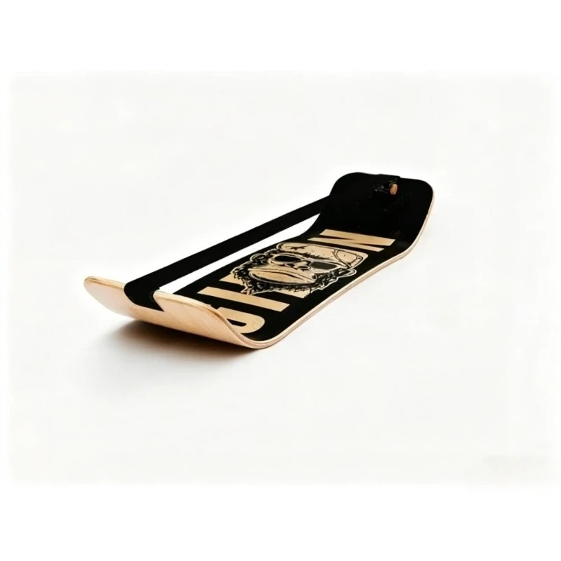 Balance Board, Wooden Yoga Board, Ski Yoga Training Balance Board, Double Warping Board