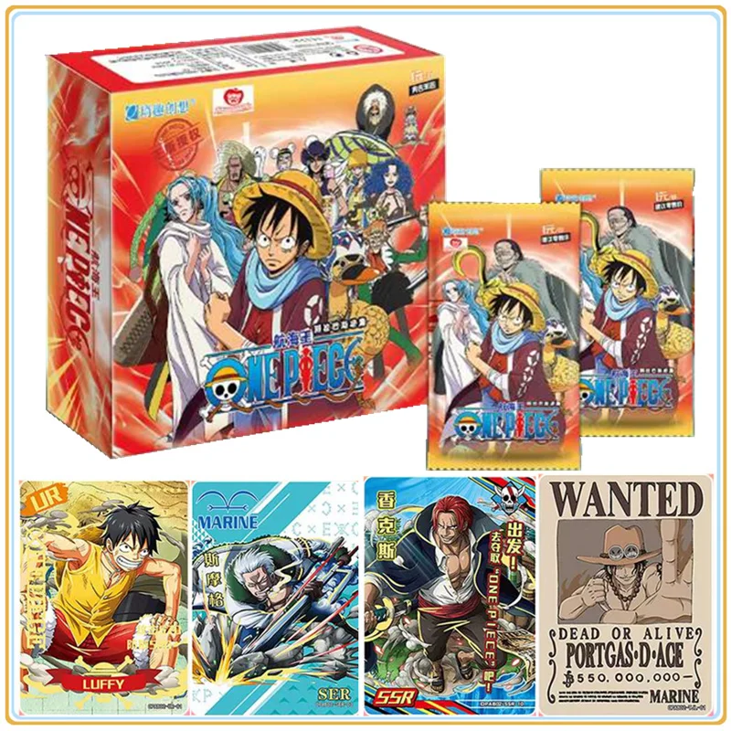 

Qiqu Chuangxiang Original One Piece Collection Cards Booster Box Wanted Rare Booster Box Anime Playing Game Cards