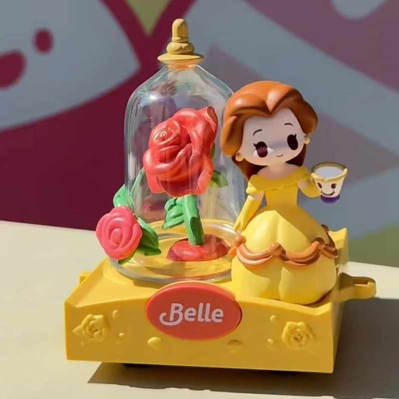 

New Genuine Disney Princess D-Baby Romantic Parade Blind Box Cartoon Figures Ariel Ella Collection Desktop Ornament Toy Gift