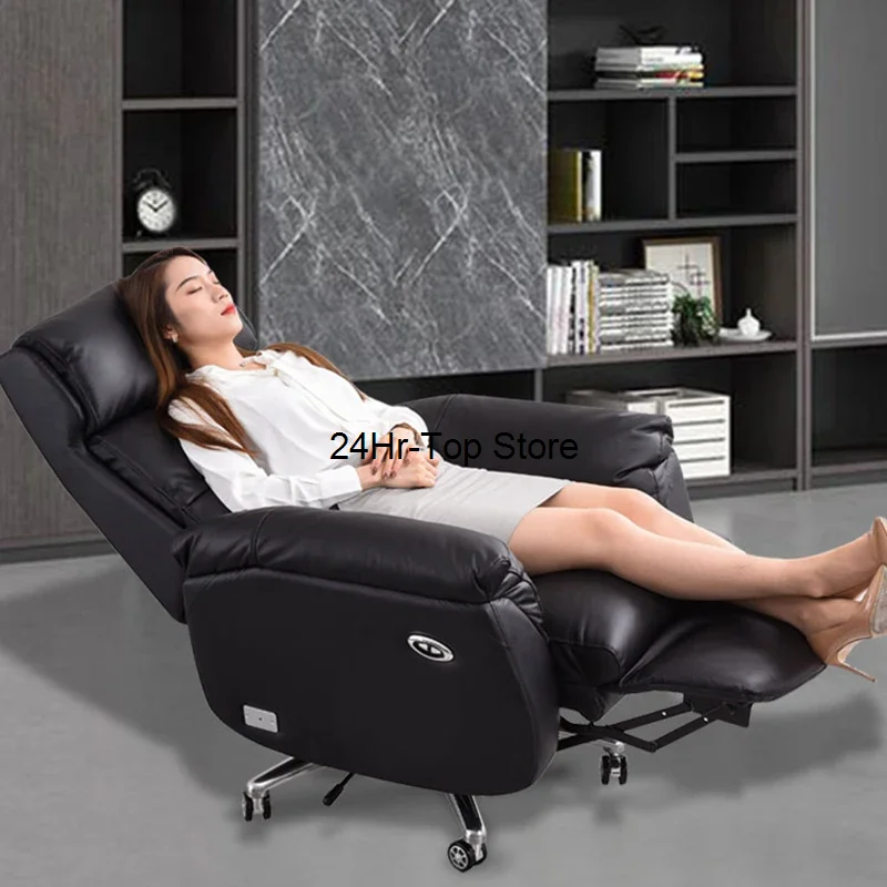 Office Chair Lumbar Back Support Ergonomic Modern Neck Support Nordic Executive Office Chair Modern Chaise Bureau Furniture