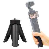 Mini Tripod Stand With 1/4'' Screw For DJI Pocket 3 Gopro Camera Video Vlog Grip Fill Light Phone Gimbal Portable Desk Tripod