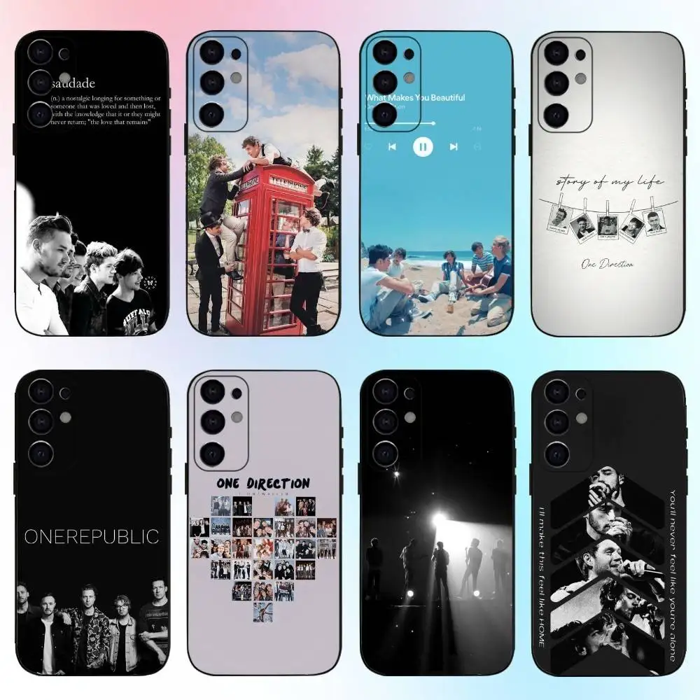 

Band One Directions Phone Case For Samsung S25,S24,S21,S22,S23,S30,Ultra,S20,Plus,Fe,Lite,Note,10,9,5G Black Cover