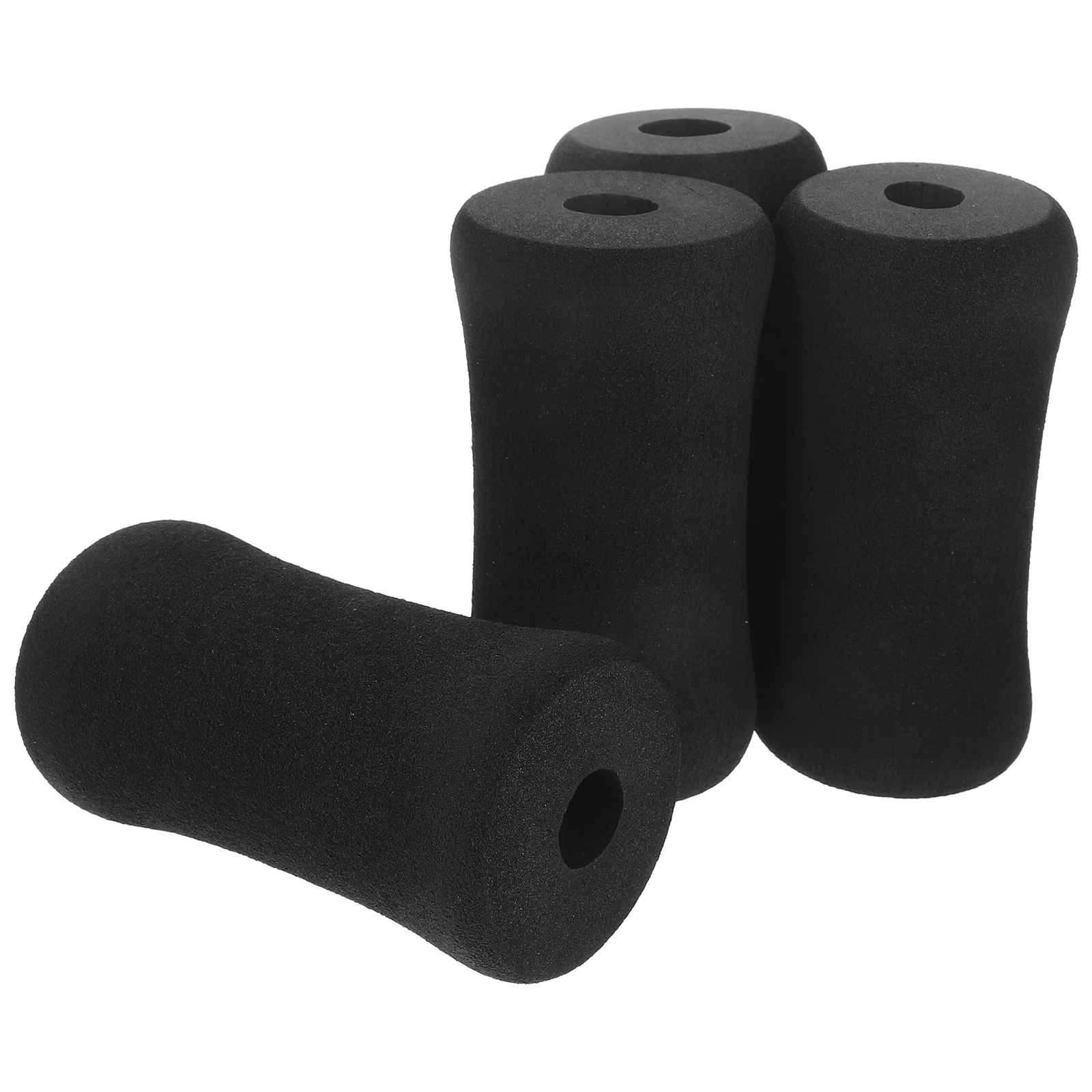 

4 Pcs Foot Pad Roller Sleeve Fitness Gym Replacement Parts Cover Ab Training Accessory Pads Rollers