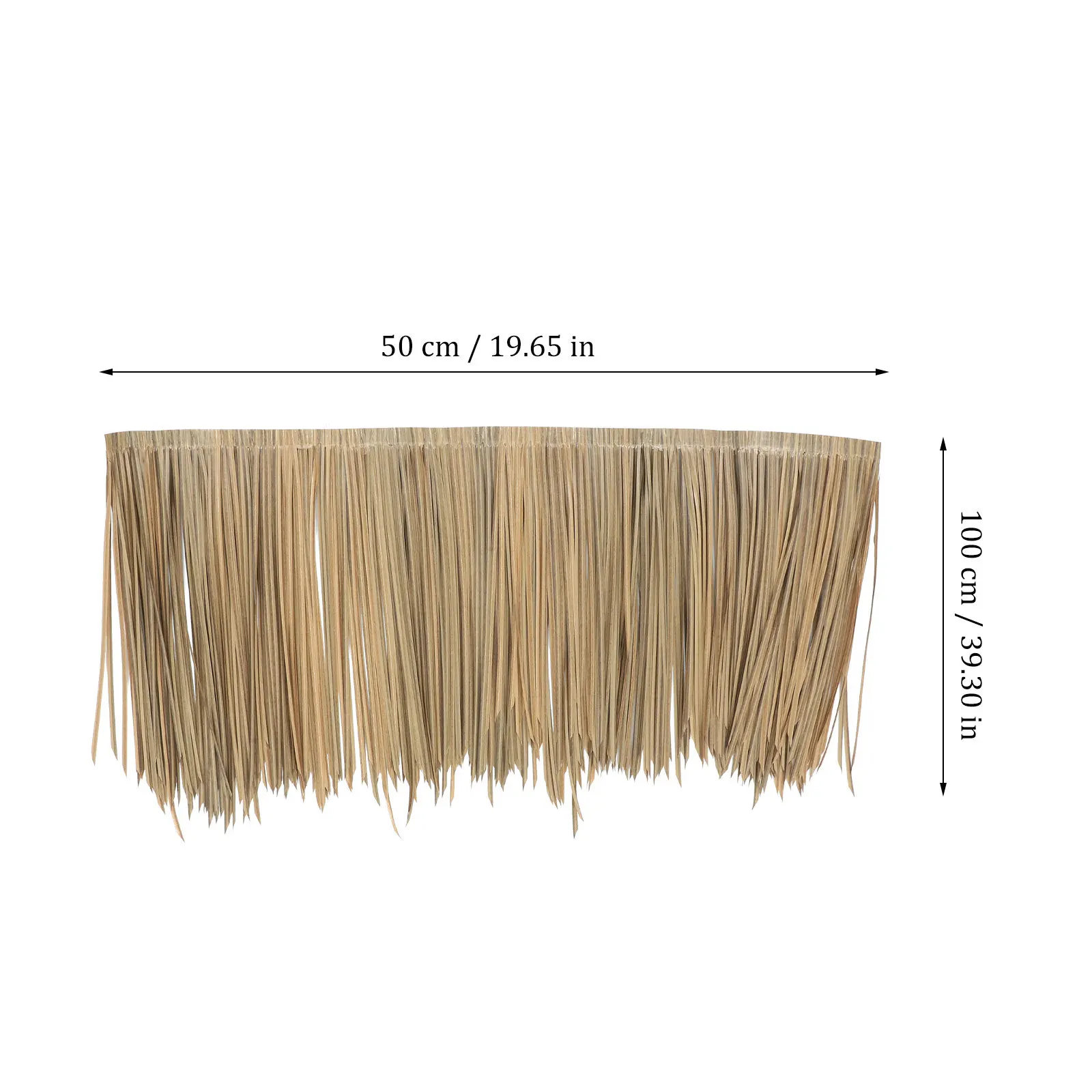 Sztuczna strawa na dach ogrodowy, imitacja trawu, dekoracja do samodzielnego montażu, wiatroodporna, odporna na słońce, deszcz i rdzę.