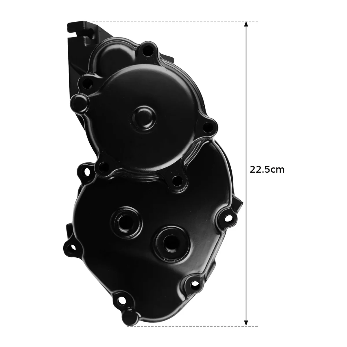 Motorcycle Black Engine Starter Case & Starter Cover Crankcase For Kawasaki ZX10R 2008-2010 2009