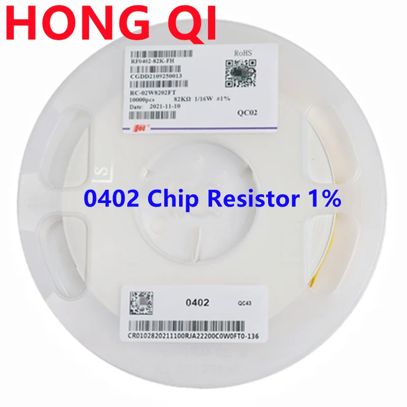 Resistencias de Chip Smd, 10000 piezas, 0402, 0R-10M, 1/16W, 5%, 2,2, 3,3, 3,6, 4,7r, 22R, 33R, 39R, 360R, 3K9, 36K, 360K, 0R, 10R, 100R, 1K, 10K, 100K