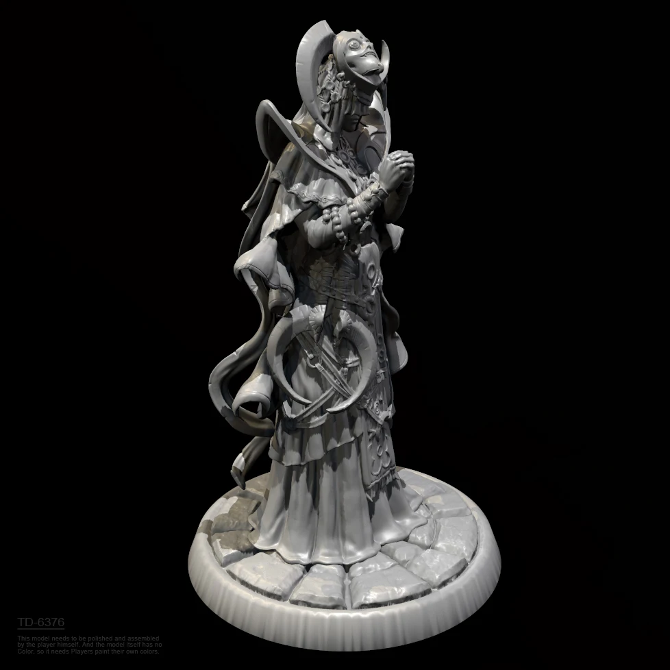 The height of man 38mm 50mm Resin model kits figure beauty colorless and self-assembled （3D Printing ） TD-6376/3D