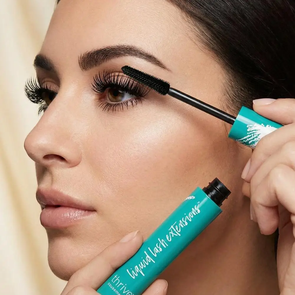 

Thrive Causemetics жидкая тушь для наращивания ресниц, утолщающая удлиняющая водостойкая, устойчивая к размазыванию питательная волокна для макияжа ресниц