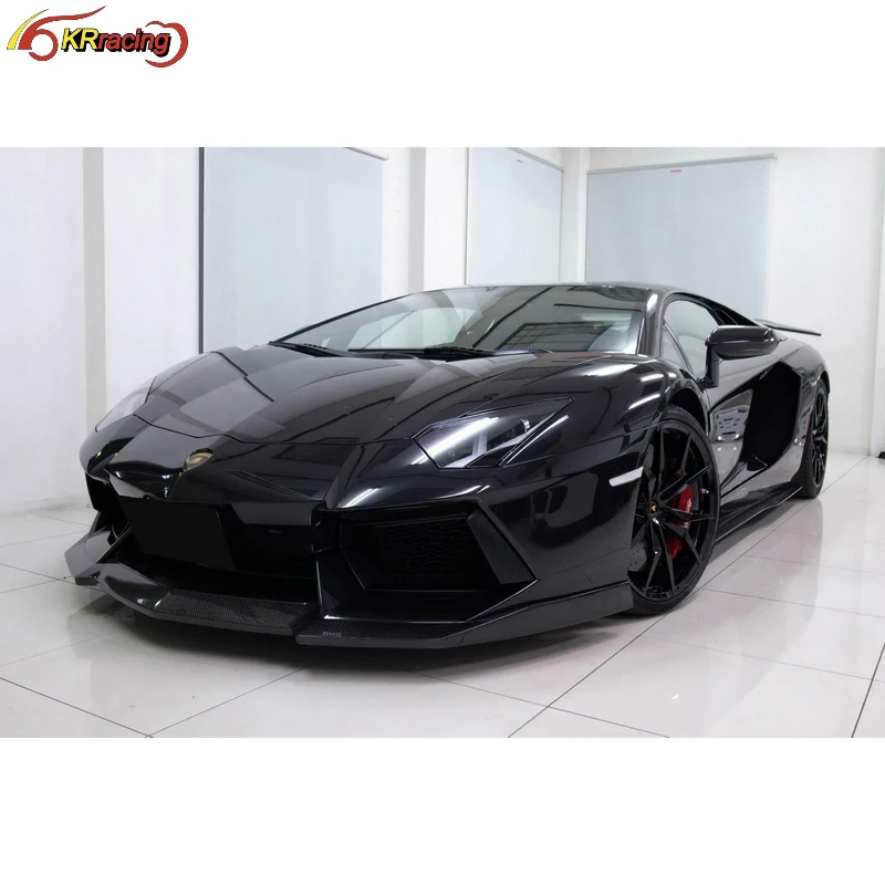 Dmcスタイルのカーボンファイバーフロントバンパー,lambo aventador lp700用2011-2015