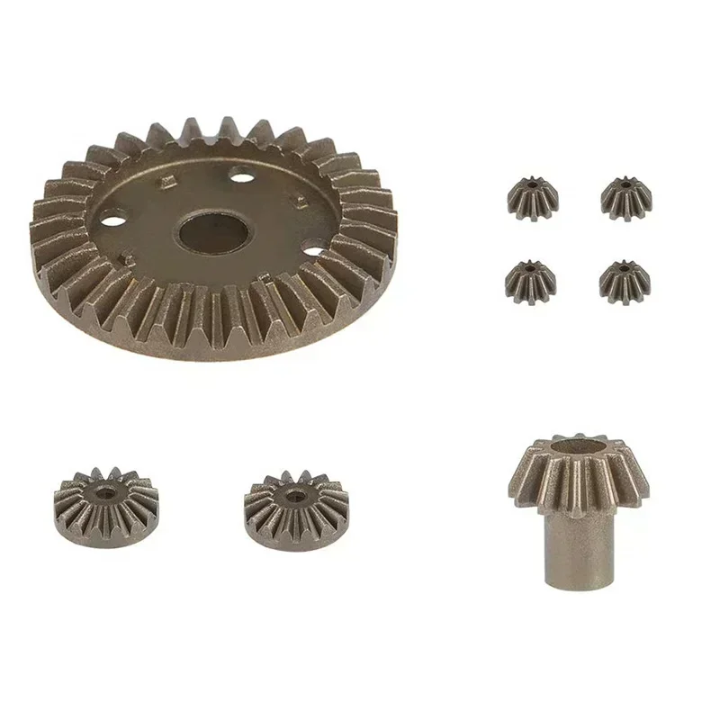 Wltoys 144001 parts Upgrade Metal Gear 30T 16T 10T Differential Driving Gears for Wltoys 144001 12428 12429 12423 12429