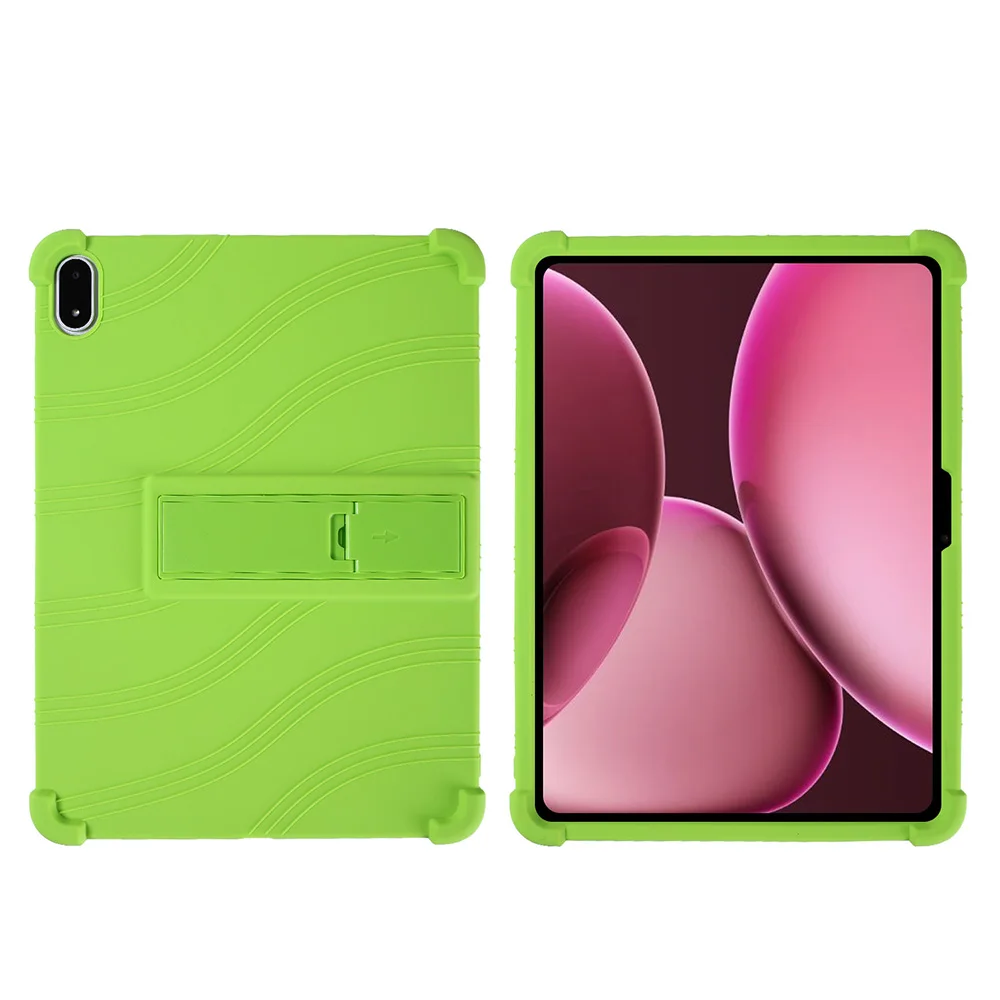 For Oppo Pad 4 Pro Android 15 Tablet,13.2 inch Tablets Case,Soft Silicone Adjustable Stand Cover Lightweight Kids Friendly view 4