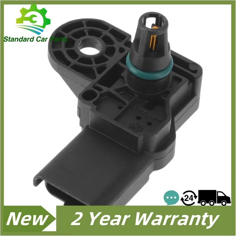 0261230134 sensor de pressão absoluta do coletor de mapa para bmw mini r56 clubman r55 r57 cooper 1.6l l4 2006-2014 novo