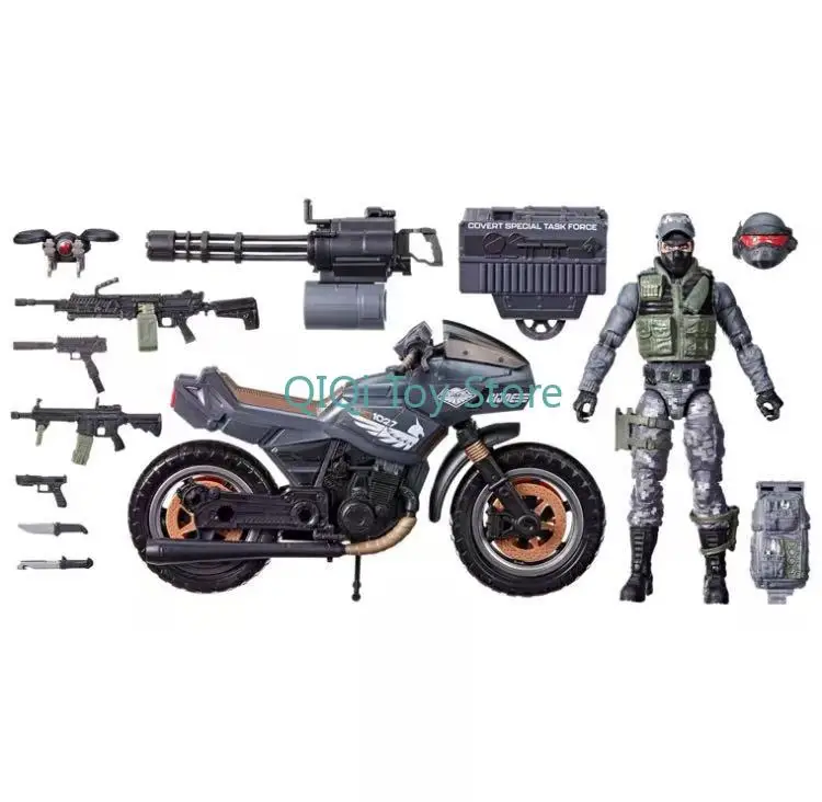 

In Stock Hasbro Cobra Night Attack Shock Wave Motorcycle Set Hand-on Genuine Spot