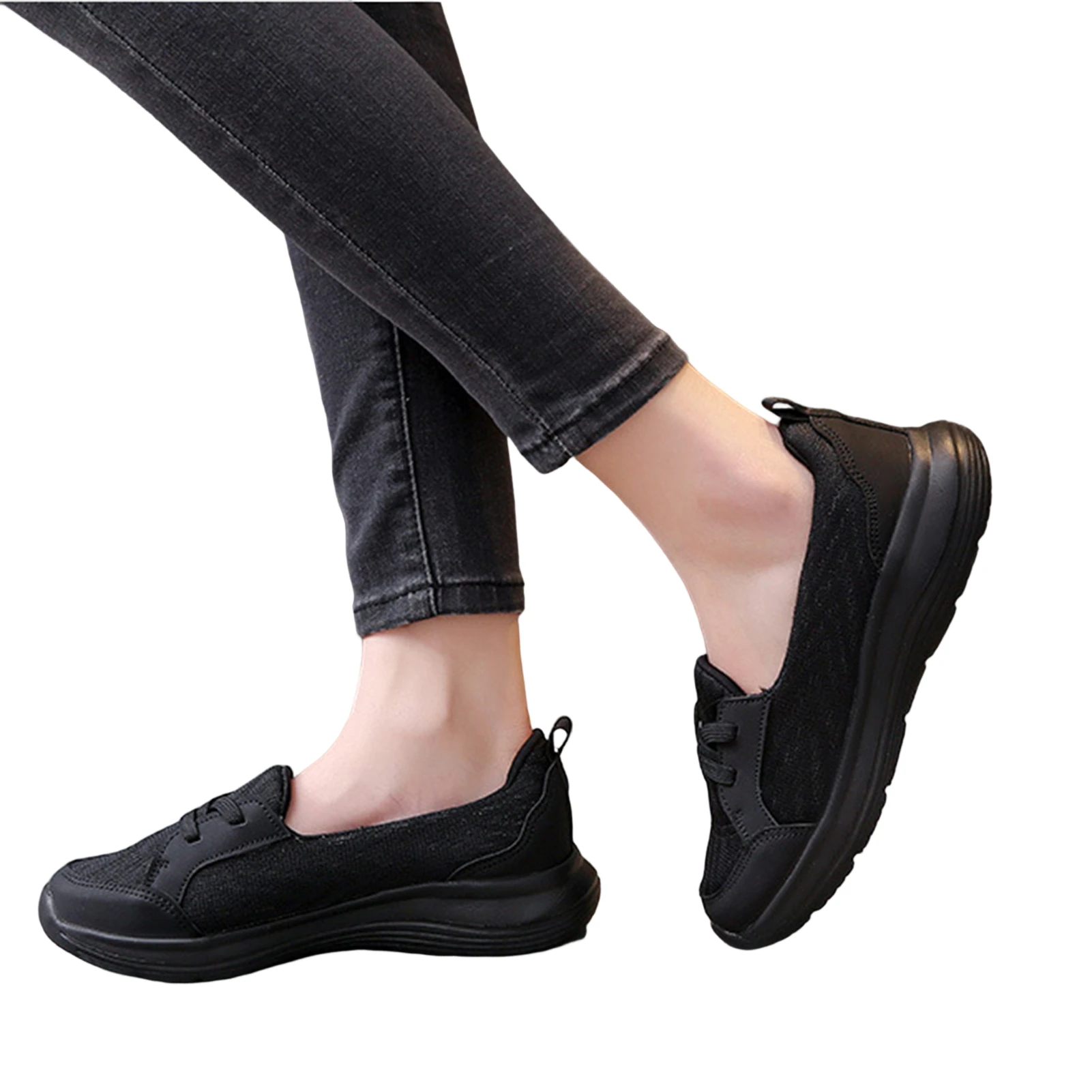 Casual Wandelschoenen Voor Vrouwen Plus Size Slip On Boog Steunschoenen Voor Verjaardagscadeaus Nieuwjaarscadeaus