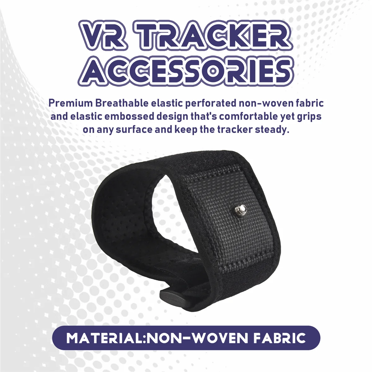 

BAAEE VR Tracking Belt,Tracker Belts and Palm Straps for HTC Vive System Tracker Putters-Adjustable Belts and Straps for Waist