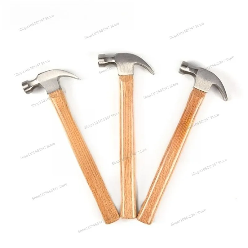 For Wooden Handle Mounted Hammer, Rubber Hammer, Multifunctional Woodworking Claw Hammer