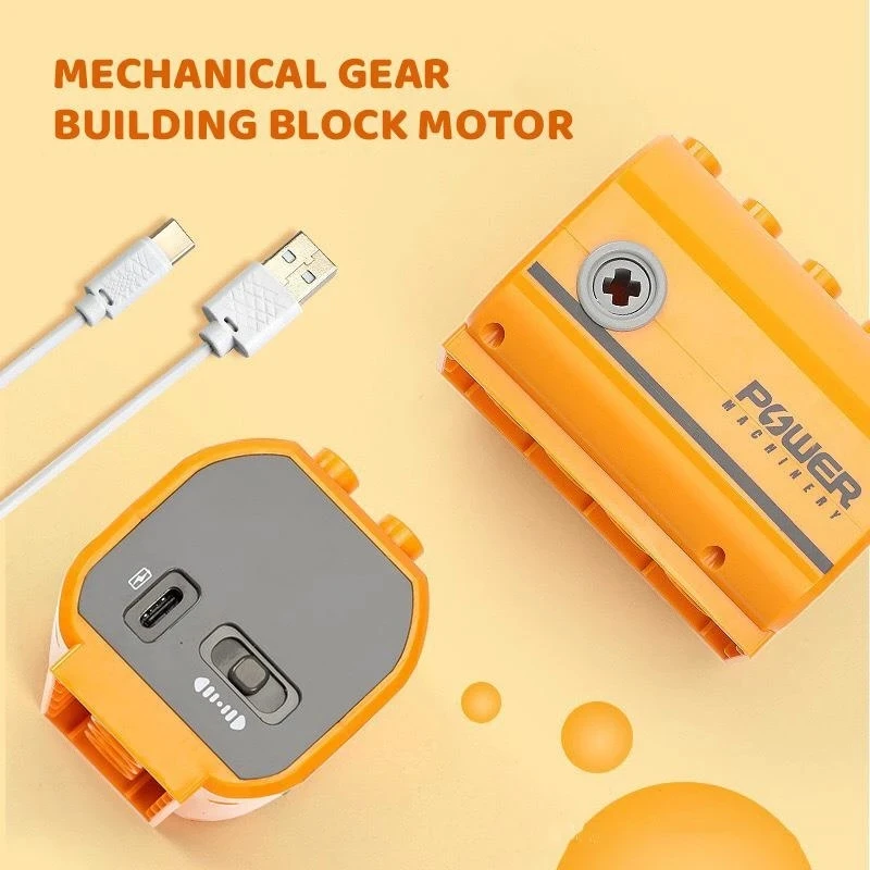 

9656 Big Large Spin Technical Parts Motor Multi Power Functions Tool Servo Blocks Motor PF Model Sets Building Compatible 9656