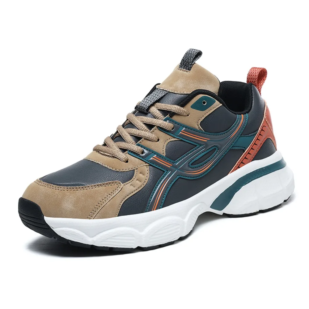 

2026 New Men's Chunky Running Sneakers, Non-Slip Wear-Resistant Casual Versatile Travel Sports Shoes