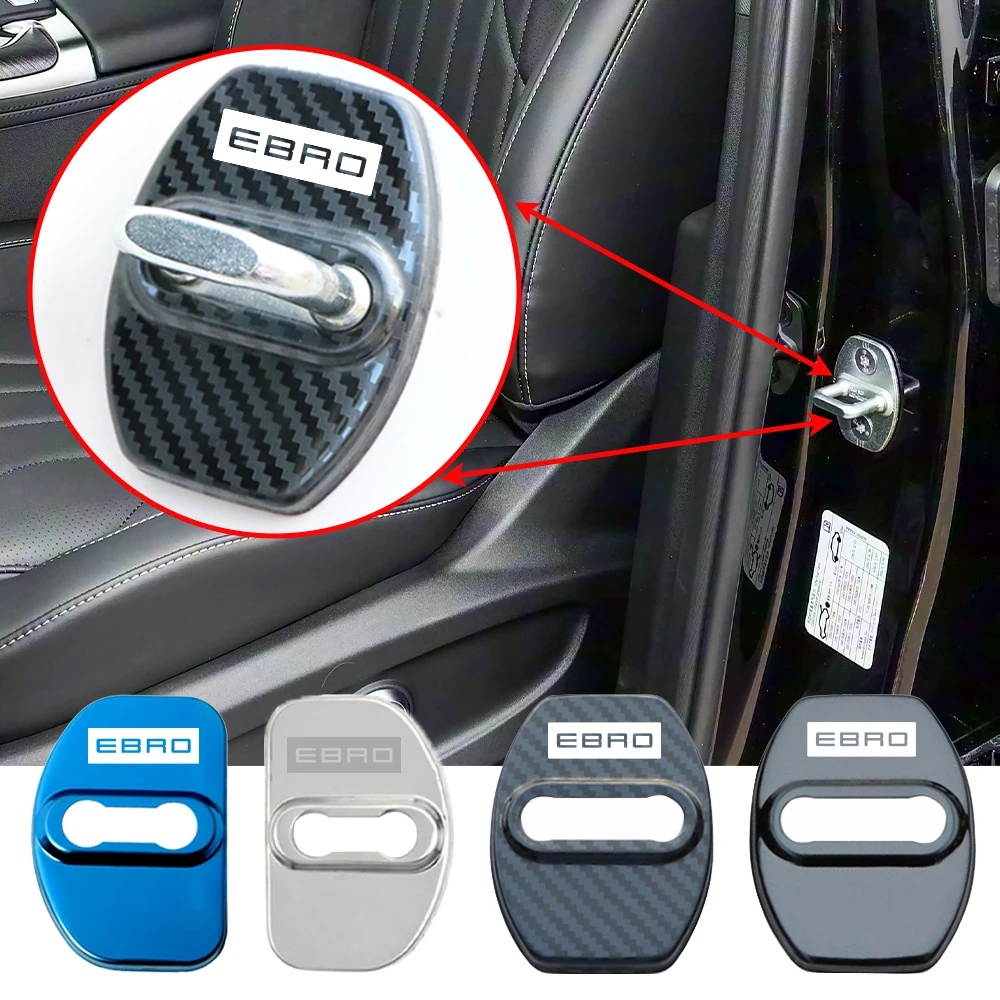 Cubierta de cerradura de puerta de coche, funda de protección automática, accesorios adhesivos para coche para Ebro s400 HEV s700 s800 s900 PHEV, accesorios decorativos