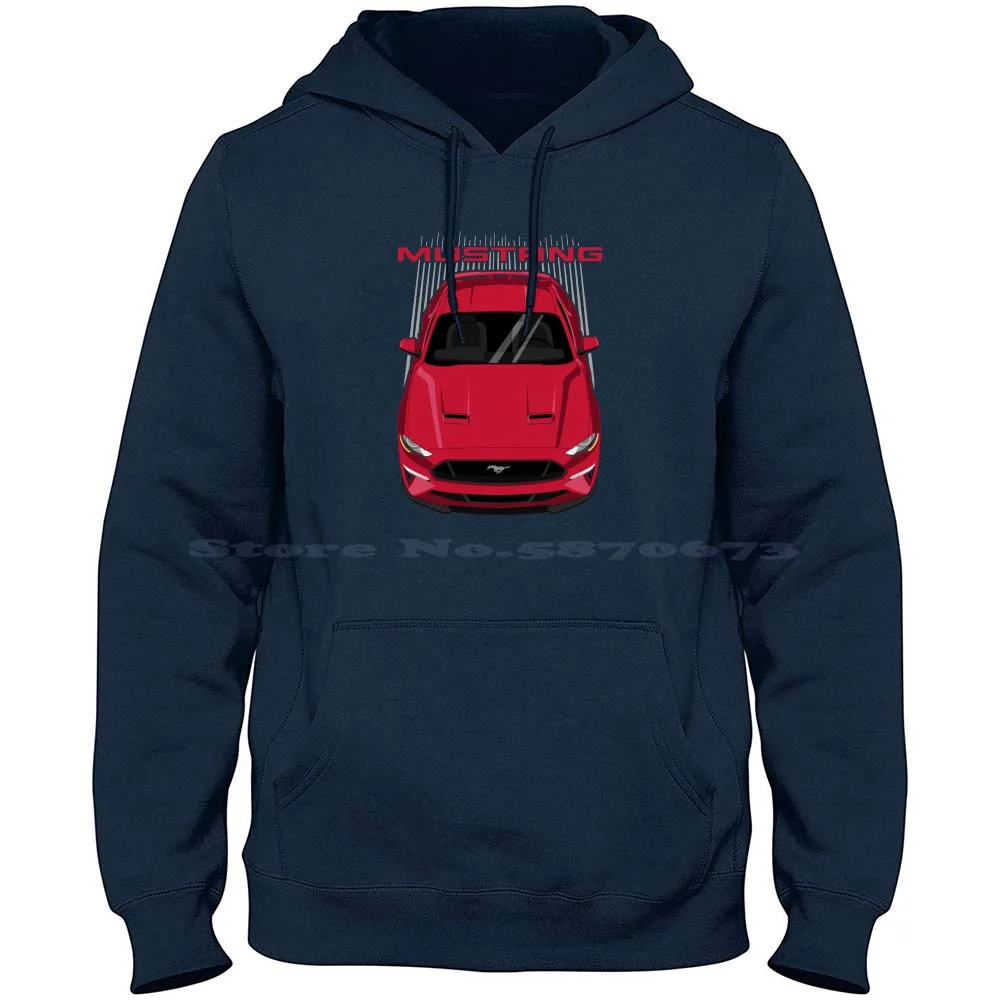 

Gt 2018 To 2019-Ruby Red 100% Cotton Hoodie Art S550 Gt Dohc Garage Speed Race Cars Auto Muscle Car American Muscle Dad