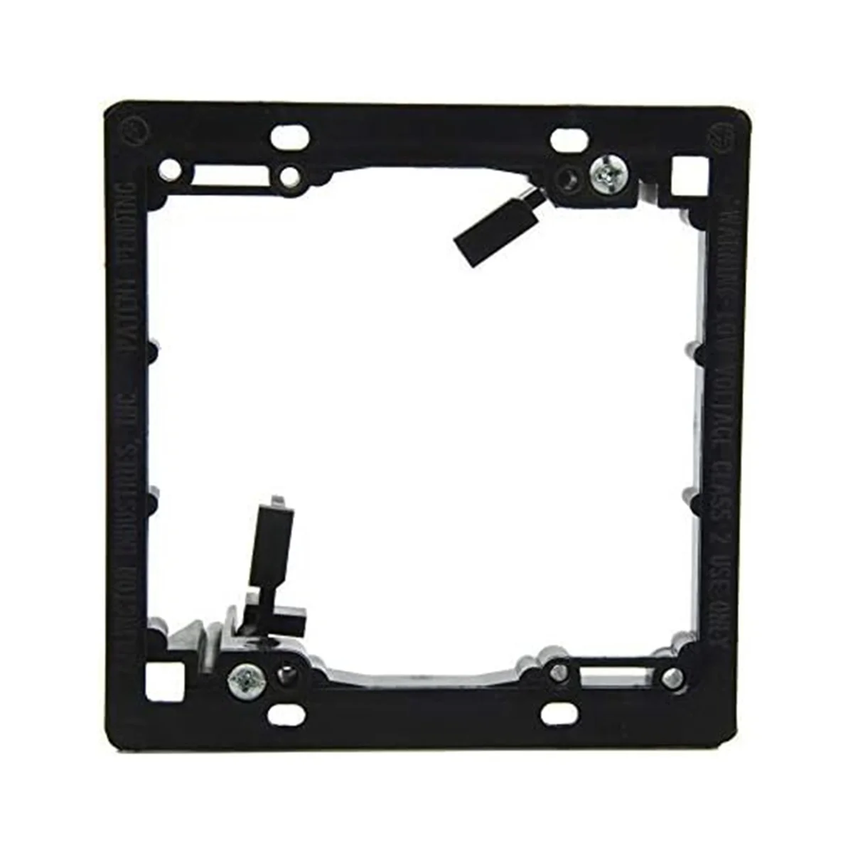 

Fast！2GANG Multi-Purpose Drywall Panel Low Voltage Mounting Bracket Equipment for Telephone Lines, Network Cables,20PCS