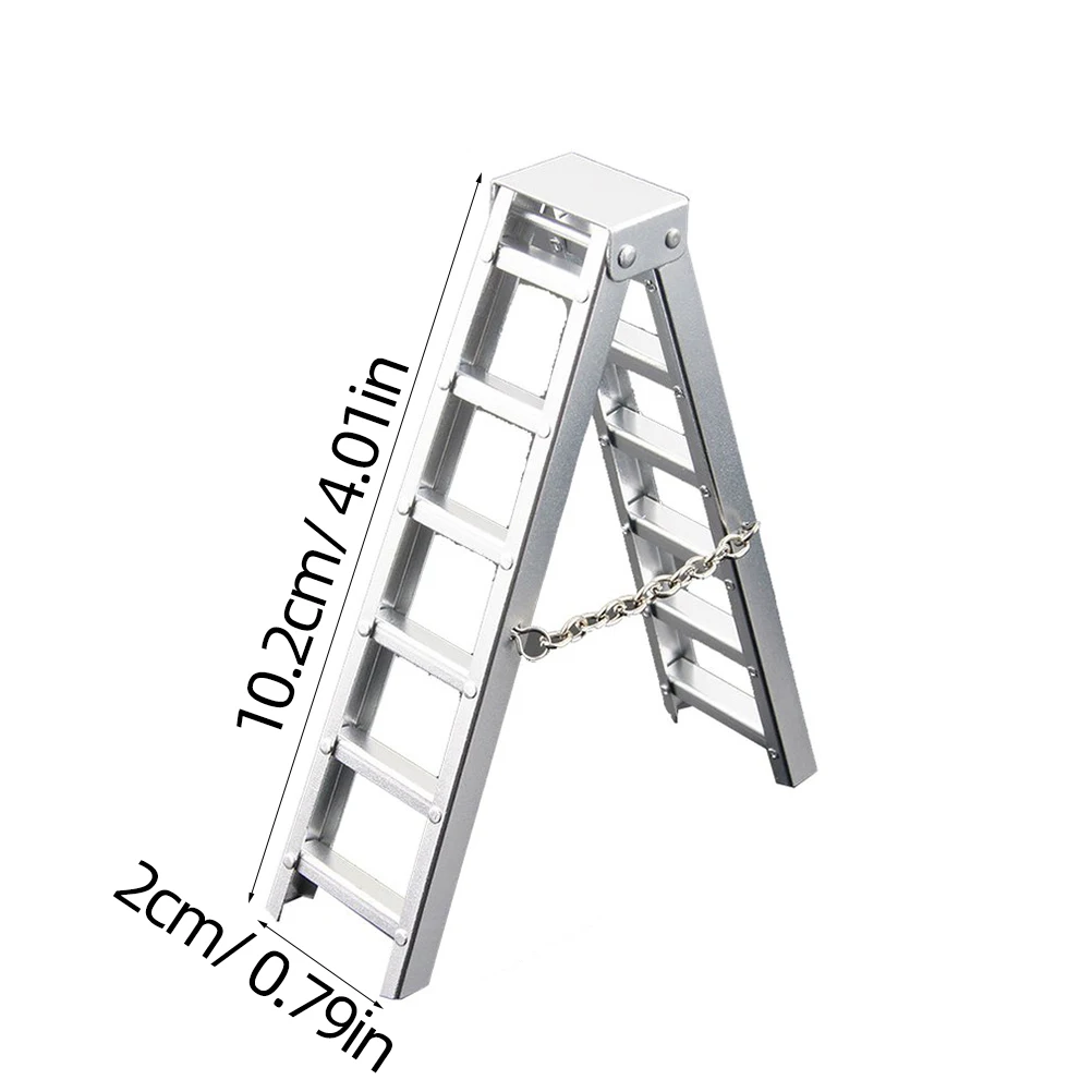

100Mm Car Accessories Herringbone Ladder for Model Climbing Sturdy Plastic Ladder Wear Resistant Crush Resistant Suitable 1