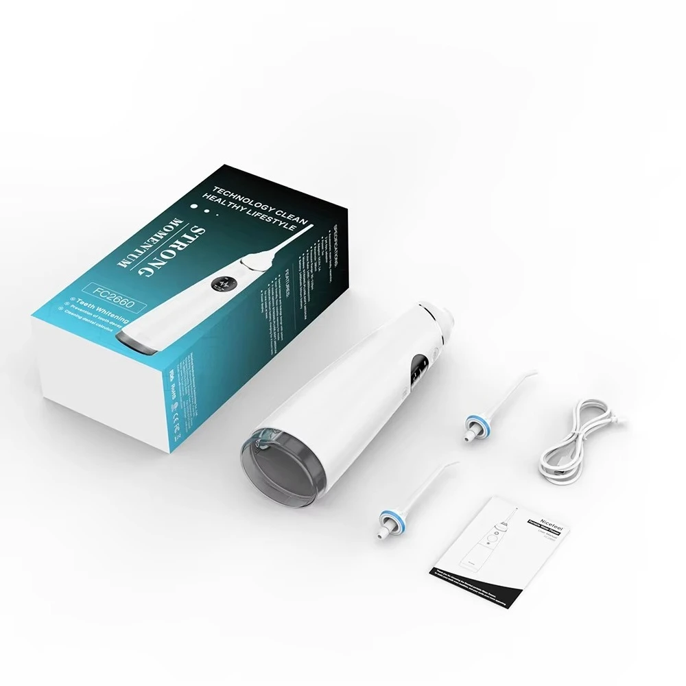 

FC2660 Портативный дорожный ирригатор для зубных протезов, ирригатор для полости рта, ирригатор для воды со светодиодным дисплеем