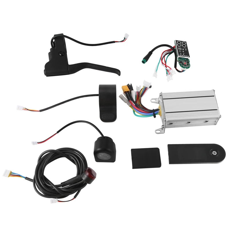 

36V 350W Controller+Bluetooth Meter+Accelerator+Light+Cover+Handbrake Kit For Xiaomi M365/M365 Pro Electric Scooter