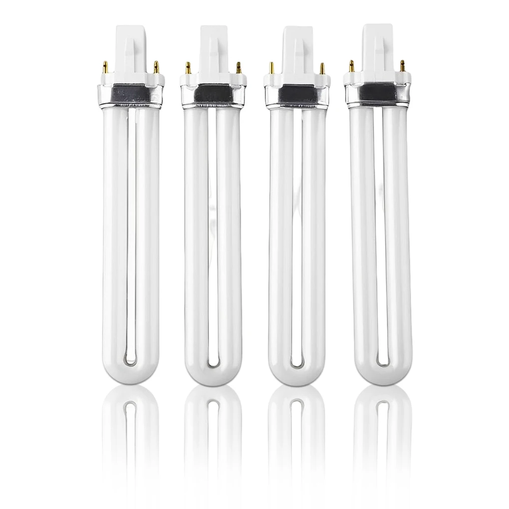 4 قطعة 9 واط ZE62000 مجفف الأظافر مصابيح الأشعة فوق البنفسجية أنبوب مصابيح كهربائية مجففات المهنية استبدال أدوات العناية بالأظافر متعددة الوظائف #1