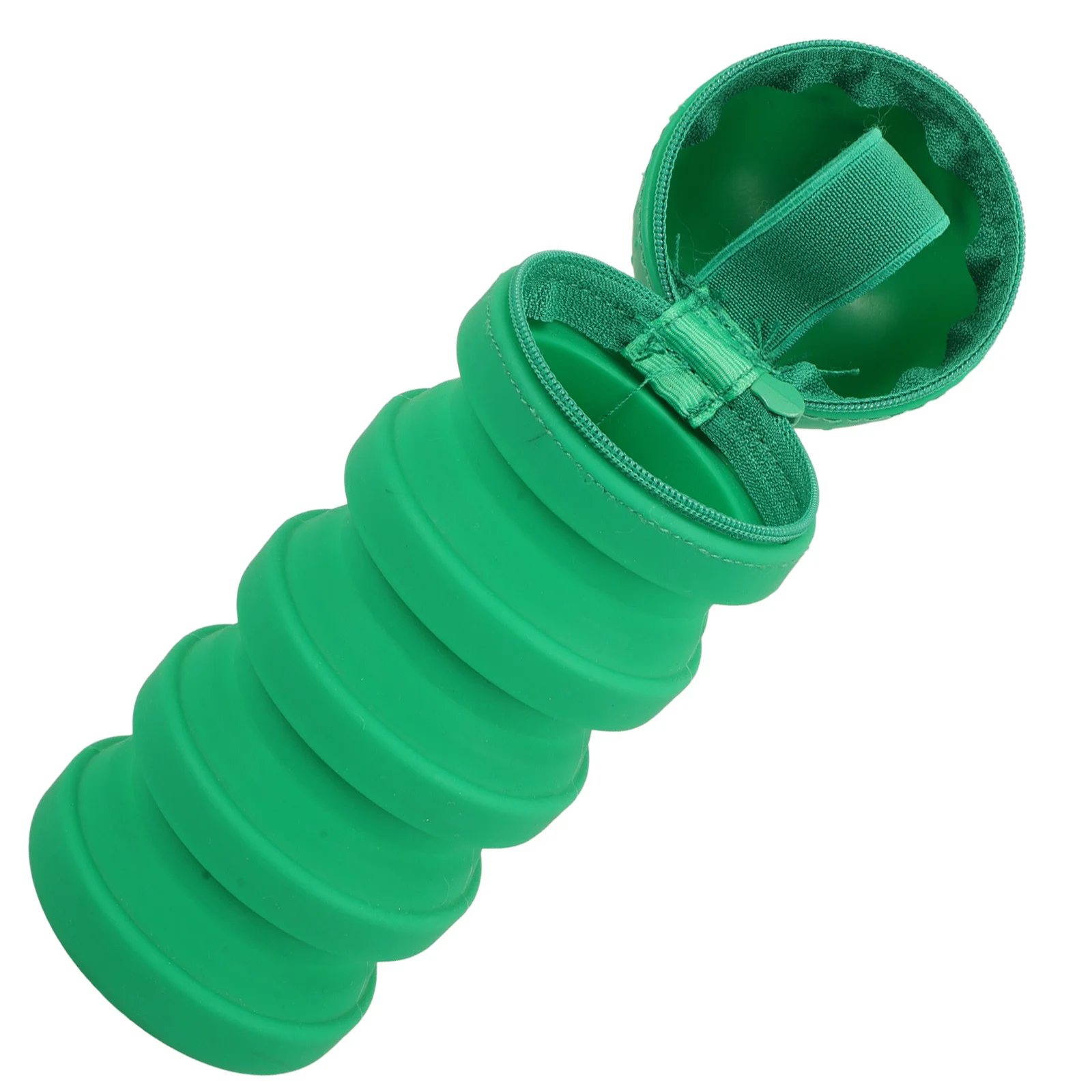 

Telescopic Pen Holder Cactus Handheld Storage Bag Adorable Pencil Pouch Shaped Silica Gel Multi-function Student Elastic