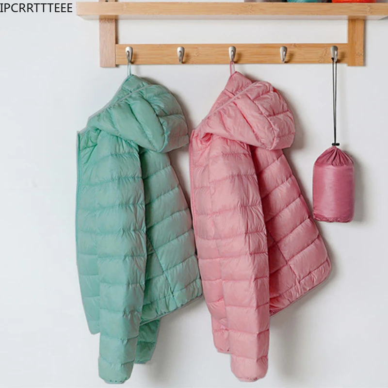 2023 neue schlanke weibliche Puffer jacke tragbare wind dichte Daunen mantel ultraleichte Enten daunen jacke Frauen Frühling Herbst jacke