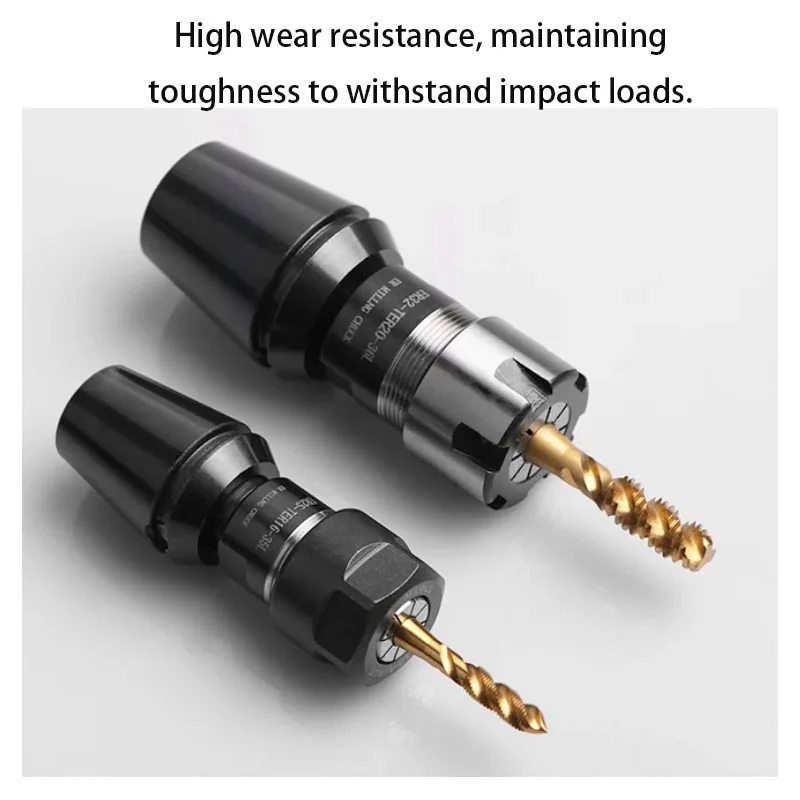 Industrial high-precision ER telescopic tapping chuck ER20/25/32 CNC lathe specific floating telescopic tapping chuck