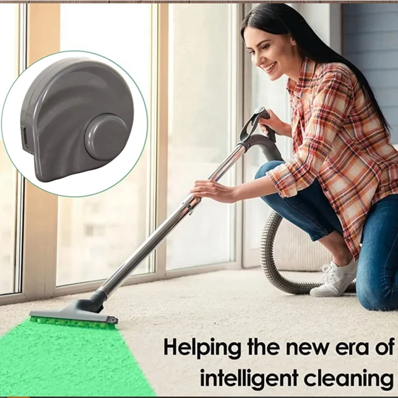 Lumières laser USB pour aspirateur, poils d'animaux cachés, fourrure de chat et de chien, affichage de la poussière, lampe LED, pièces d'aspirateur universelles, gris