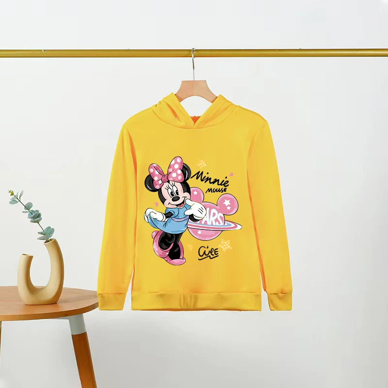 

2025 Autumn New Mickey & Minnie Casual Sports Fashion Trend Unisex Kids' Hoodie
